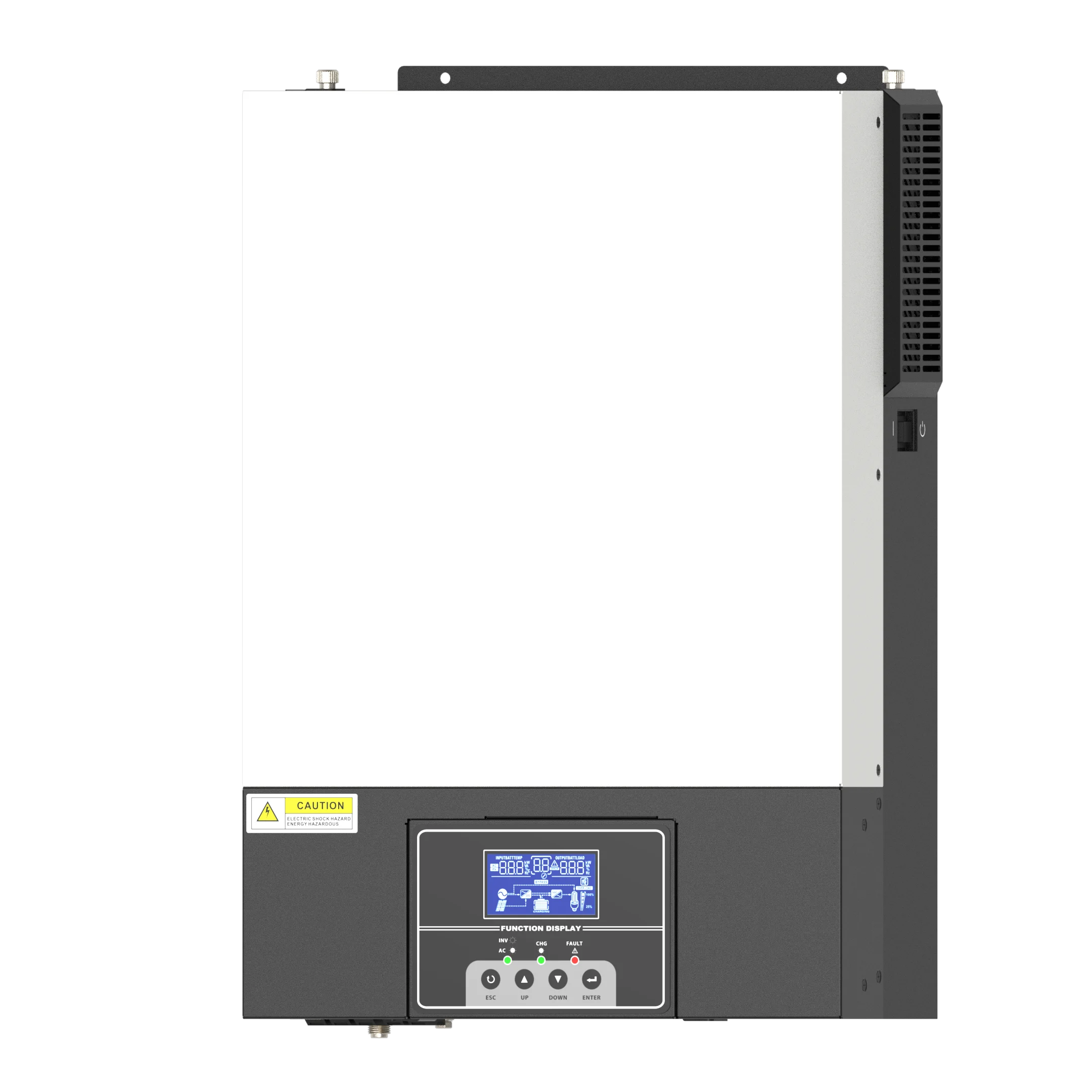 

MPS-VII кВт Гибридный солнечный инвертор, встроенный контроллер 100A MPPT