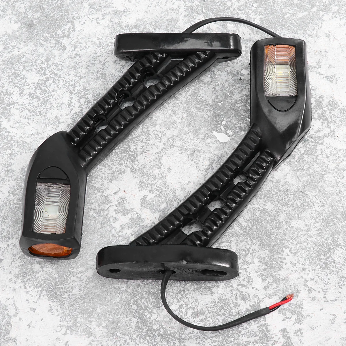 

2pcs Car Trailer Led Lights Rear Side Light Vehicle License Plate Lamp Emergency Marker Lights Trucks License Plate Light
