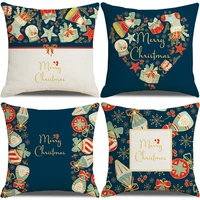 christmas cushion cover 4545 pillowcase sofa cushions pillow cases pillow covers home decor