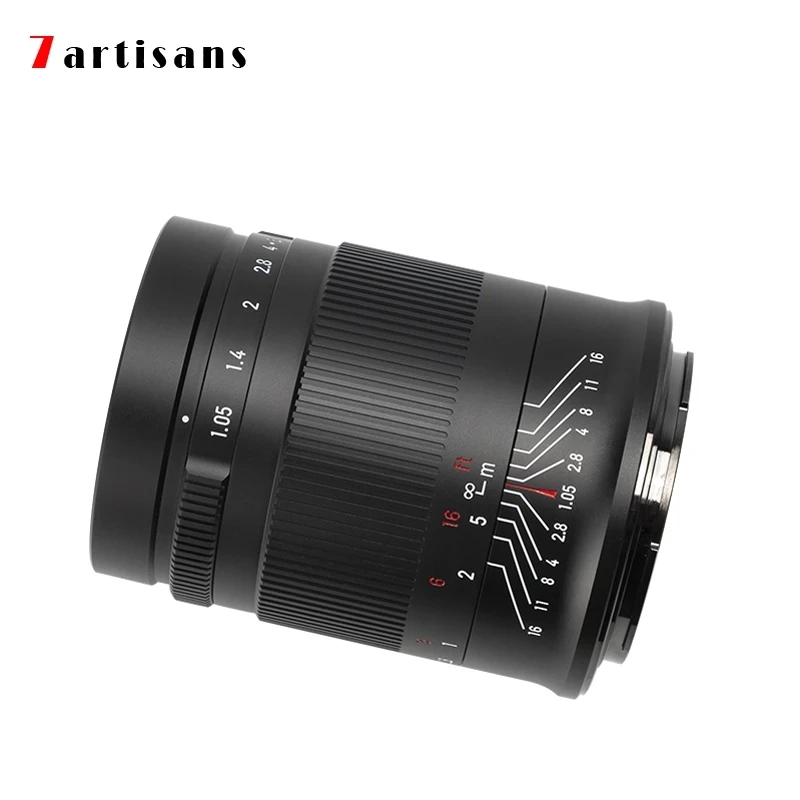 7artisans 50 мм F1.05 Полнокадровый объектив с большой апертурой для Sony A7R3 M3 M2 Canon R5 R6 R8 EOS R