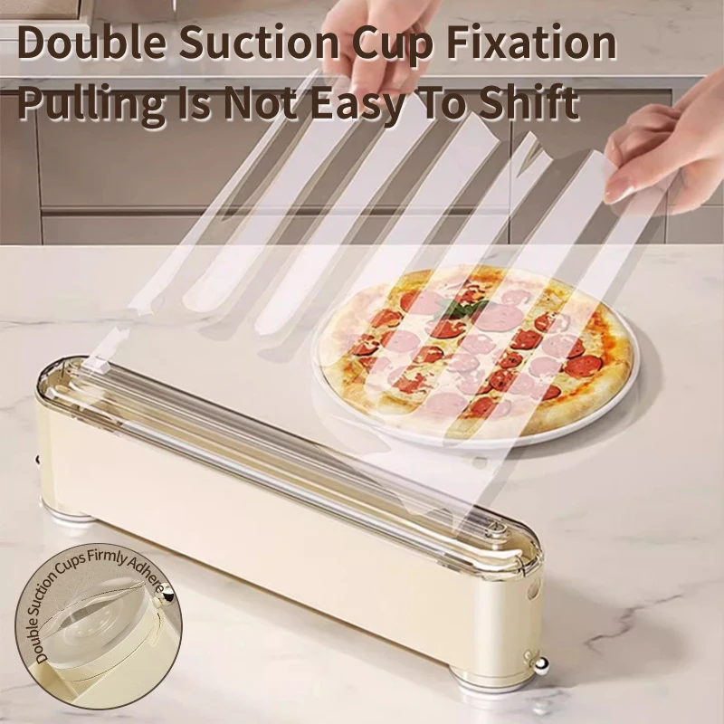 Многофункциональный резак для пищевой пленки домашней кухни настенный