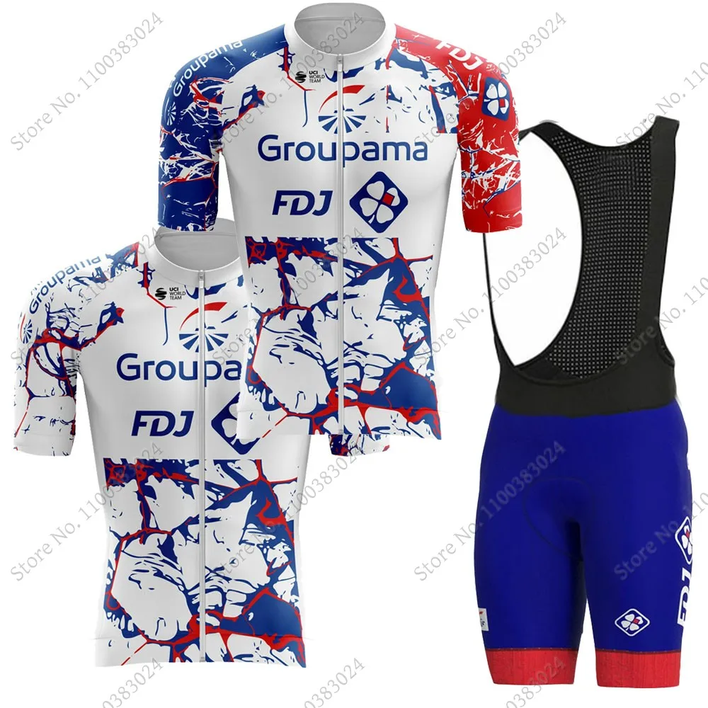 Conjunto de ropa de ciclismo para hombre, traje de equipo de Francia...