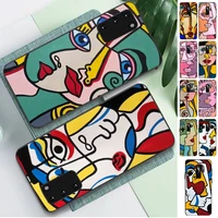 picasso abstract art phone case for samsung s10 21 20 9 8 plus lite s20 ultra 7edge