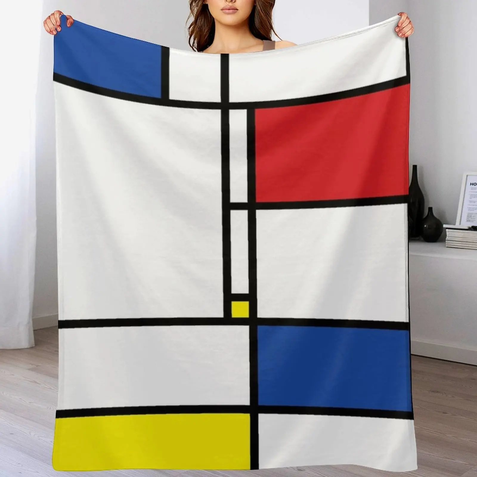Mondrian минималистский стиль современное искусство I.I? Плед fatfatin одеяло Hairys одеяла
