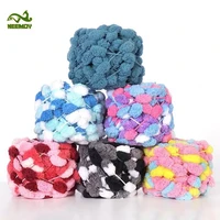 130 gramsball diy handmade knitting wool acrylic crochet yarn for knitting cushion line handmade carpet float coarse wool