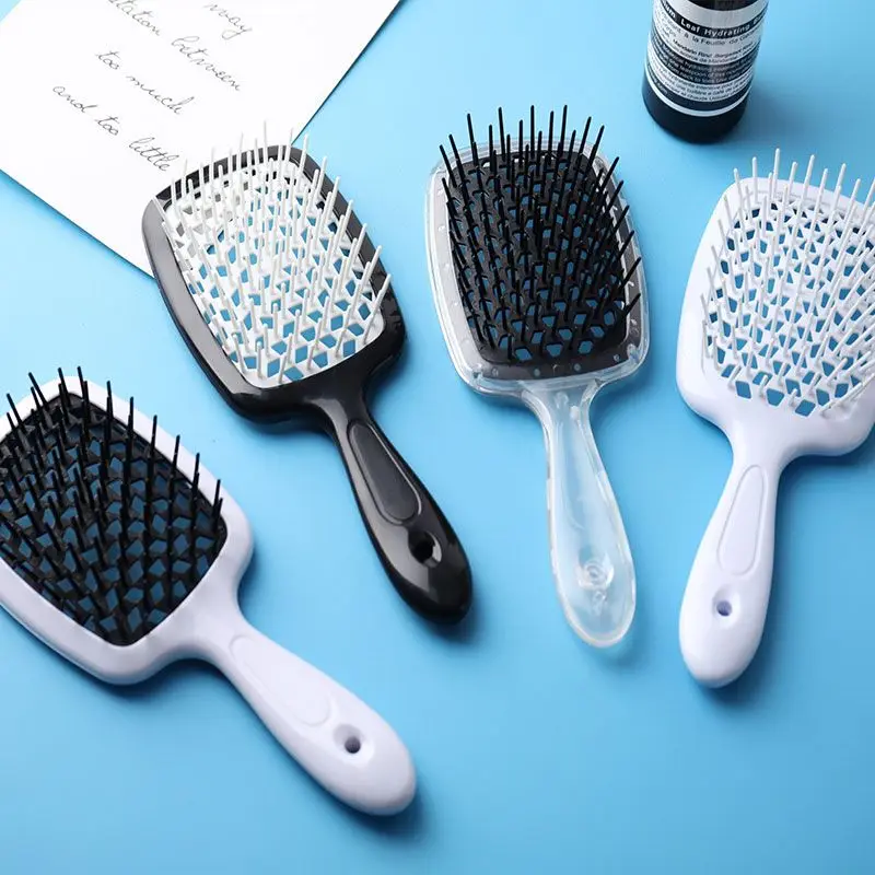 

Wide Teeth Hollow Mesh Combs Women Scalp Massage Comb Hair Brush Hollowing Out Home Salon DIY Hairdressing Tool