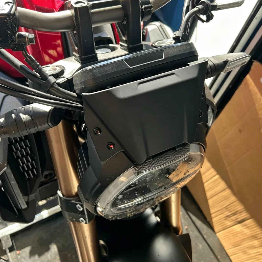 CB650R 2019-2023 2022 2021 Аксессуары для мотоциклов: ветровое стекло, защитный экран, черный комплект для HONDA CB 650 R CB 650R (art.: 3920db69b6bf0) - 3920db69b6bf0
