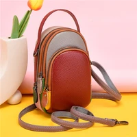 100 genuine leather women handbag designer mini mobile phone bags and wallets fashion shoulder bag fashion female messenger sac