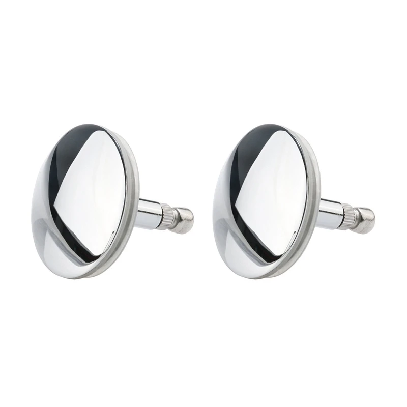 

2 шт., хромированные пробки для слива ванны