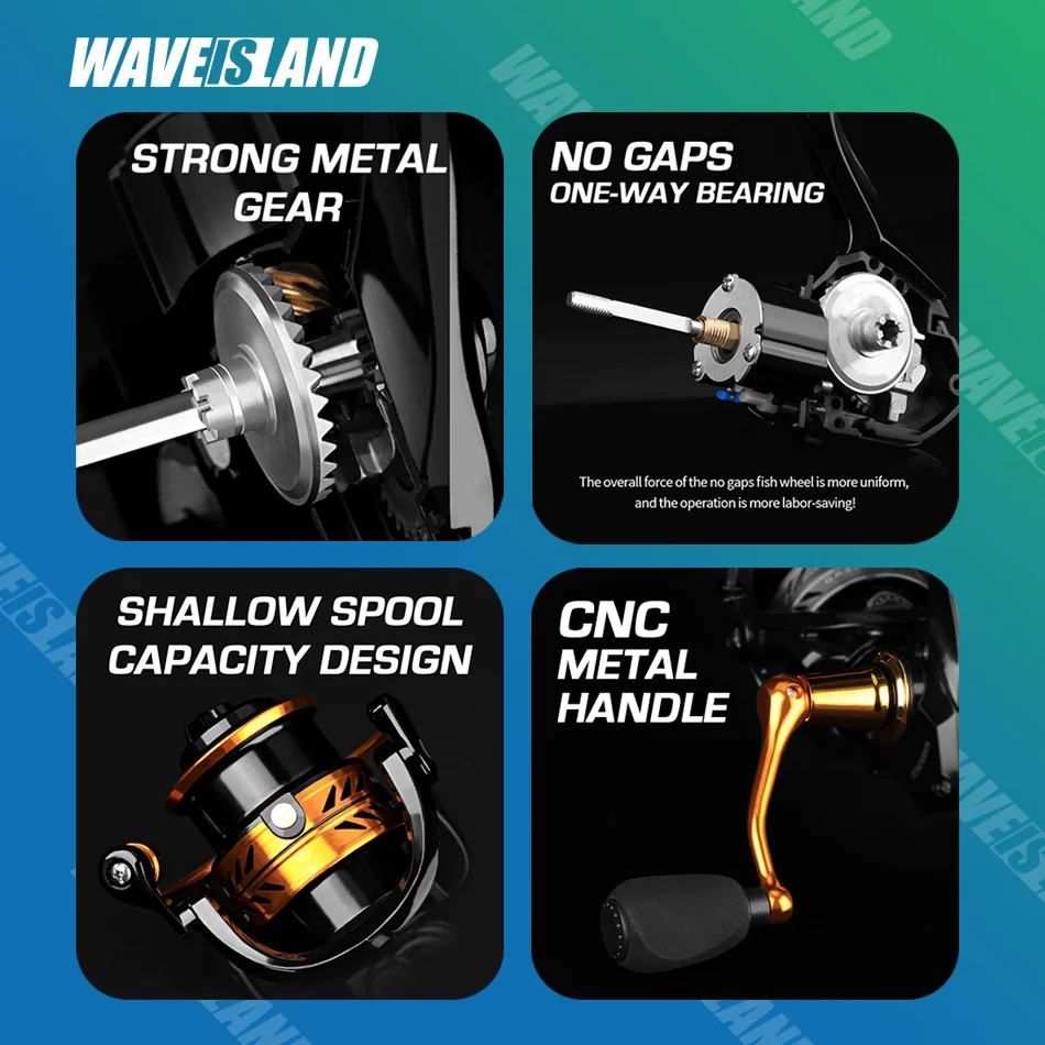 Катушка для спиннинга ловли карпа 8 + 1 шарикоподшипников |
