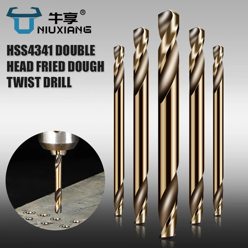 

Набор многофункциональных сверл, комплект из двух резцов из нержавеющей стали и металла, для работ по дереву и титану