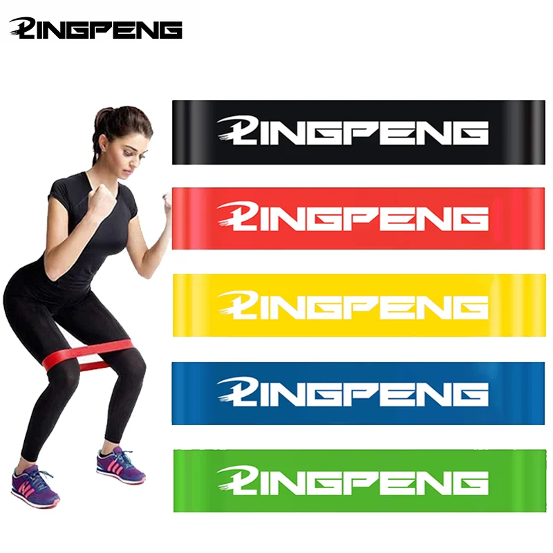 

Yoga Resistance Band Rubber Bands 5 Fitness Elastic Bands Exercise Training for Pilates Extension Gym Home Exercise Equipment