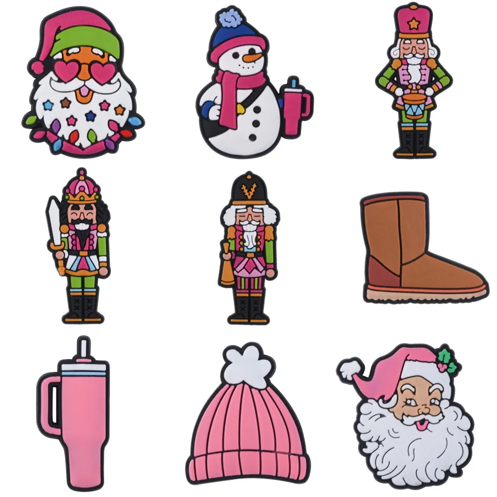 1 шт. подвеска для обуви в виде Санты печенья