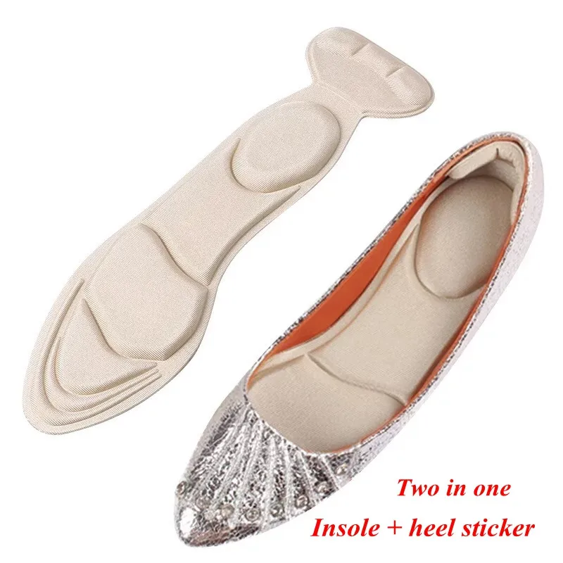 

High Heels Insoles for Shoes Heel Protection Insole Women Arched Support Insert Insole 7D Soft T-shaped Foam Invisible Shoe Pads