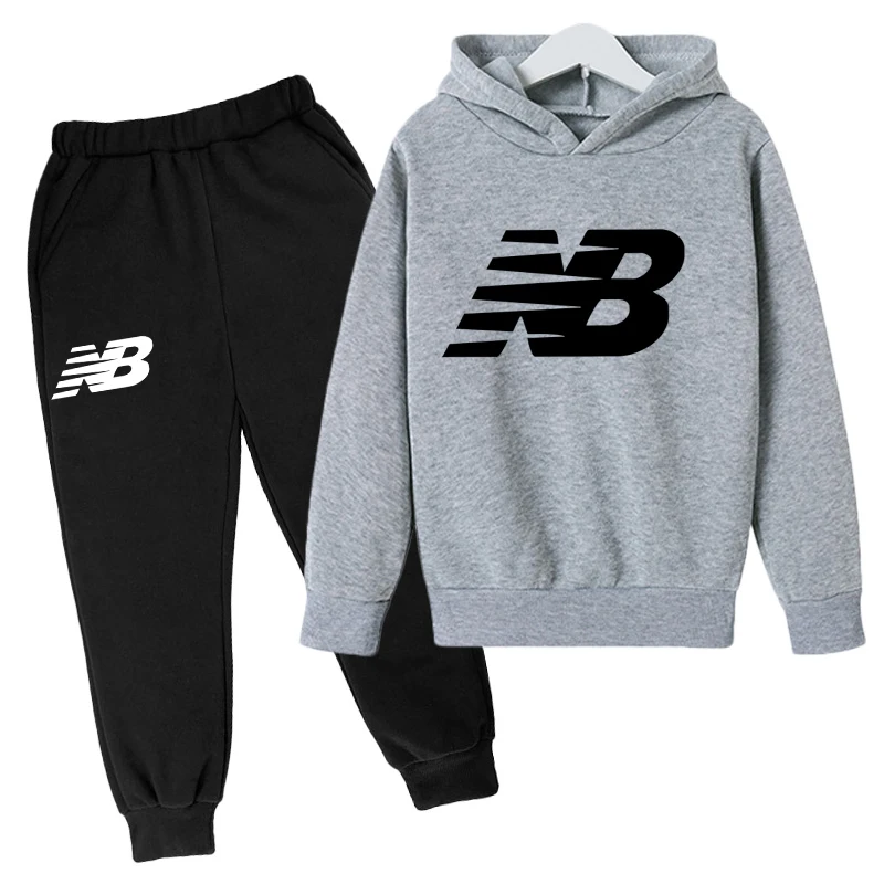 

Детские модные комплекты одежды, спортивные костюмы для мальчиков и девочек, весенний свитшот с капюшоном, уличный Повседневный Спортивный...