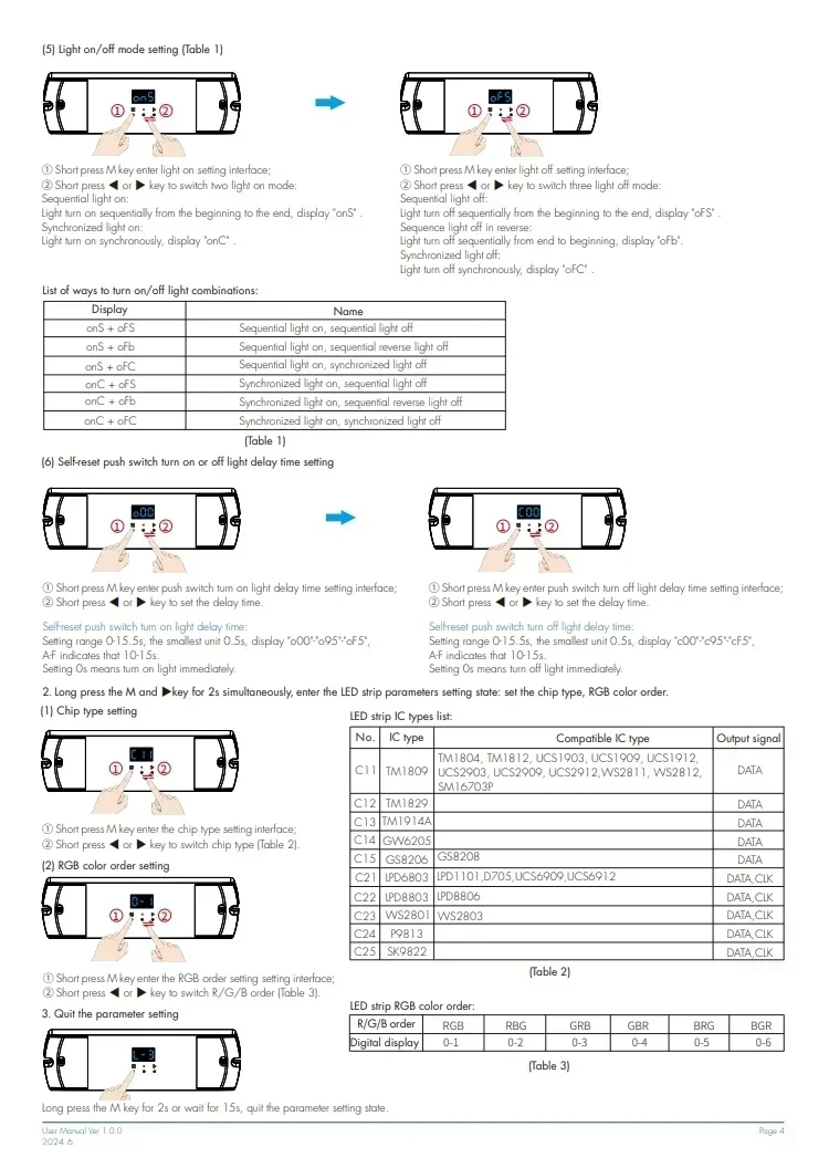 Фото ES-DP (WT) светодиодный контроллер лестничного освещения Tuya Control WiFi SPI двойная кнопка DC5-24V для WS2811/2812 SK9822 RGB/белый пиксельный светильник №5