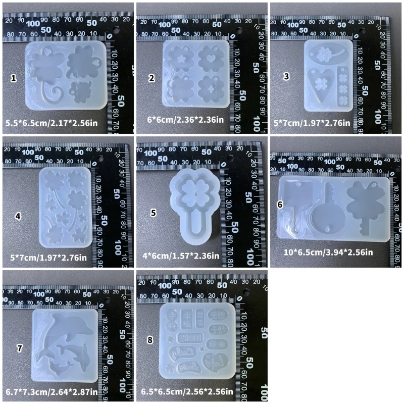 Клевер Форма Плесень Эпоксидная Смола Ювелирные Аксессуары Изготовление Форм