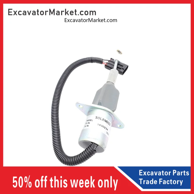 Запчасти для экскаватора Cummins 6D114 подходит ПК 300/350/360-7 Соленоидный клапан с