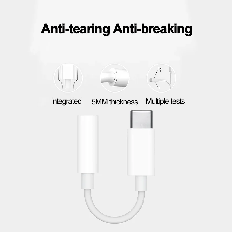 Для ios к 3 5 мм Aux адаптеру для iPhone 16 15 14 13 12 X Pro Max USB-адаптер типа c Аудиокабель Кабель