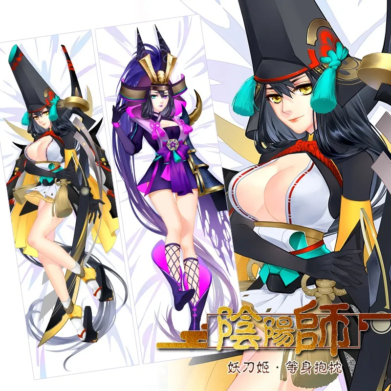 

Японское аниме Onmyoji демонический нож girl Sexy Dakimakura обнимающая Подушка Чехол наволочка Подушка постельное белье подарки XYZP