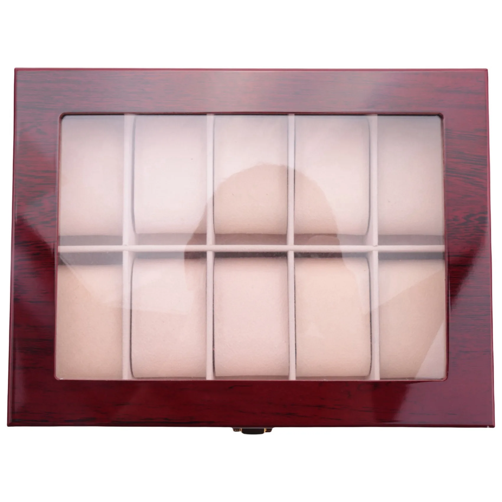 Роскошная деревянная коробка для часов держатель мужских органайзер ювелирных