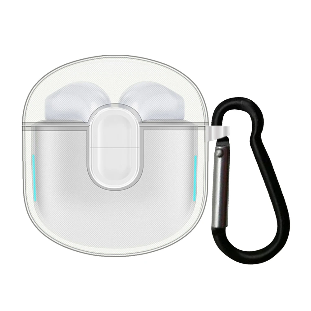 

For Lenovo LivePods LP12 Silicone Earphone Sleeve Wireless Bluetooth Headset Shell with Hook for Lenovo Charging Compartment