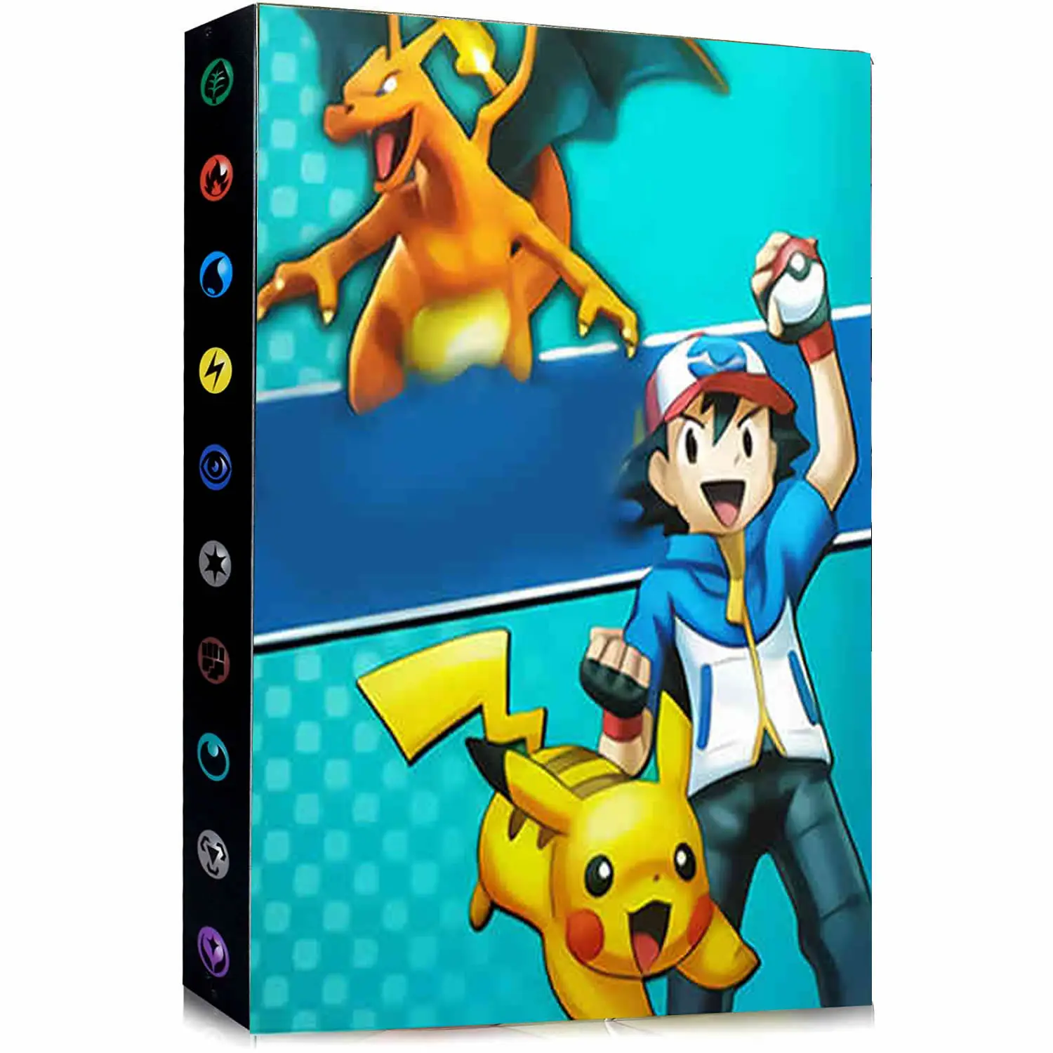 

Anime Album Pokemon Cards Book TOMY 240Pcs kids Game Card Collectors Holder Binder Folder Top Loaded List Toys Gift For Children