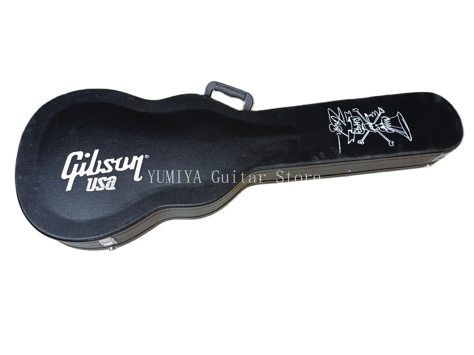 

SLASH Signature Guitar Case Superior PU Tibric For Most lp Electric Guitar Accessories