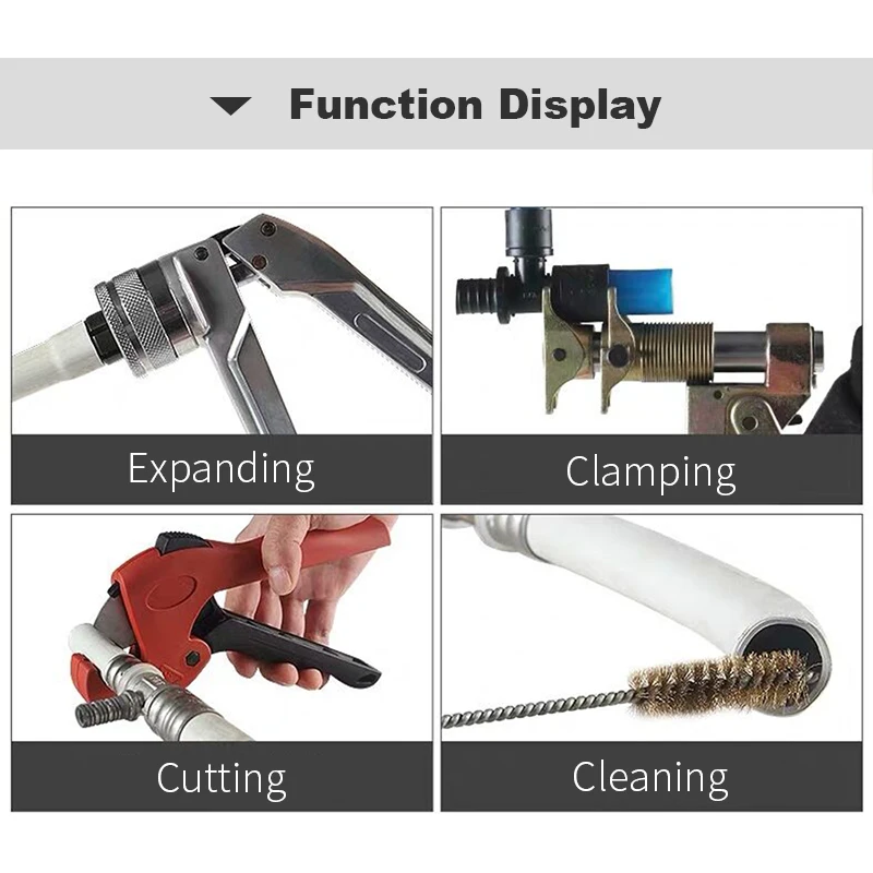 Зажимной инструмент для труб диапазон PEX-1632 16-32 мм используется фитингов REHAU