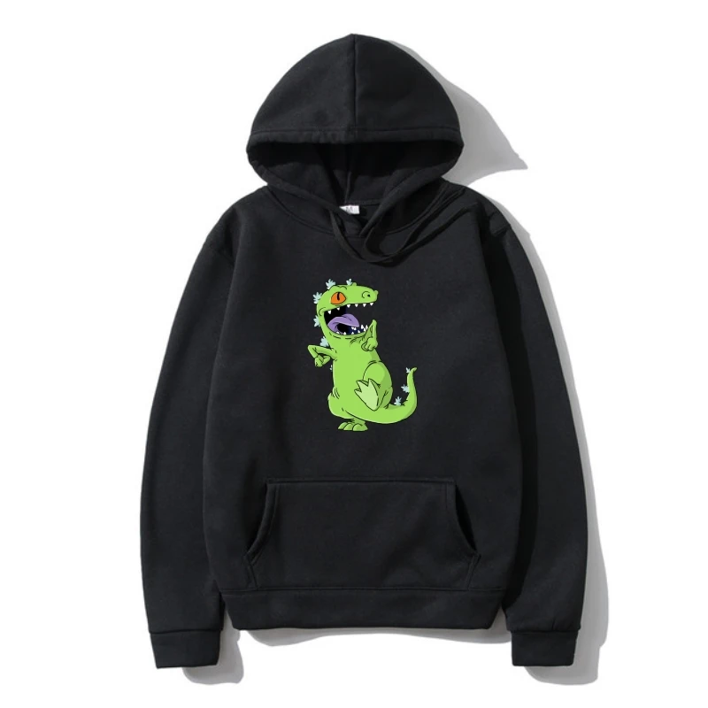 

3903D Мужской свитшот Reptar, Свитшот унисекс, верхняя одежда с принтом, свитшот с капюшоном