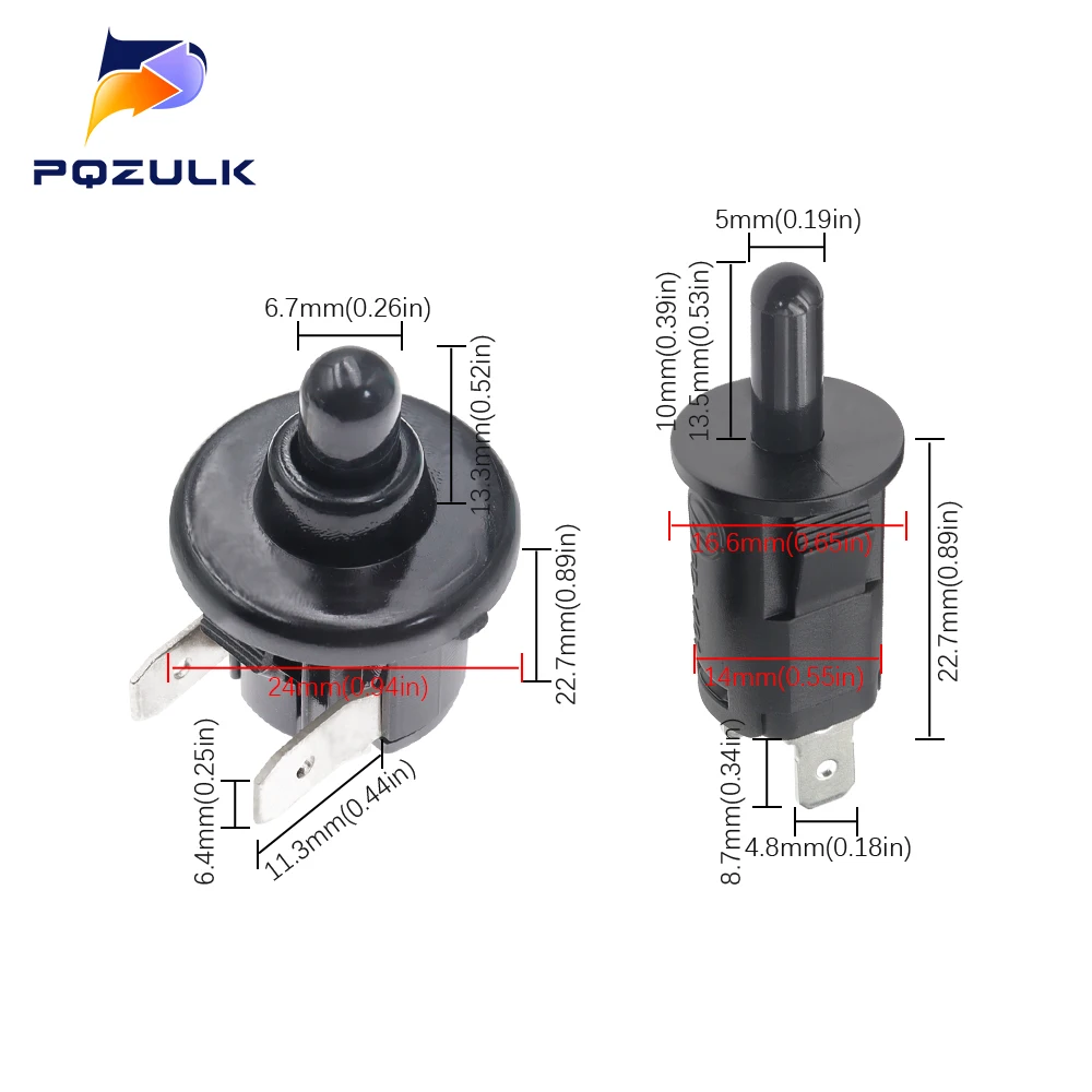 KA5 12 мм 14 переключатель управления дверью с самовозвратом нормально