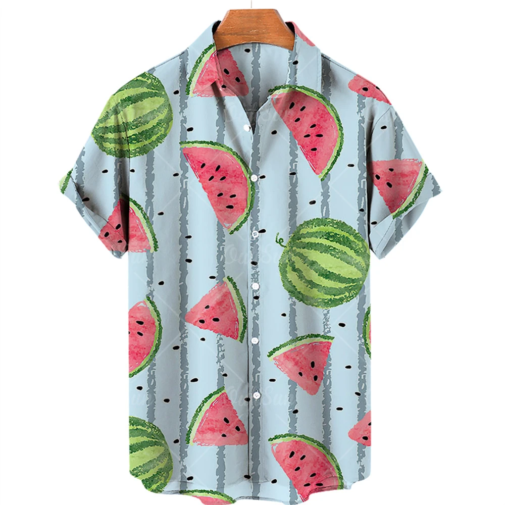 

Summer men's Hawaiian shirt ethnic short-sleeved printed shirt tunic jacket loose casual shirt Camisas Para Hombre ethnic style