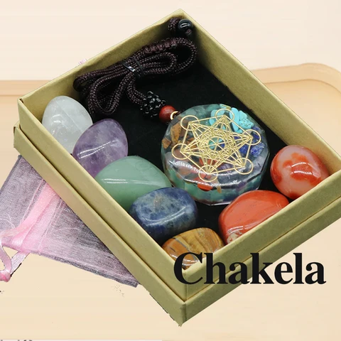 Набор кристаллов семи чакр