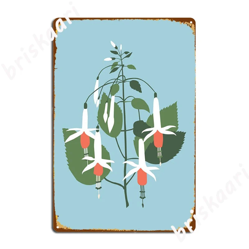 

Botanical Tropical Leaves Metal Sign Wall Decor Retro Club Party Tin Sign Poster