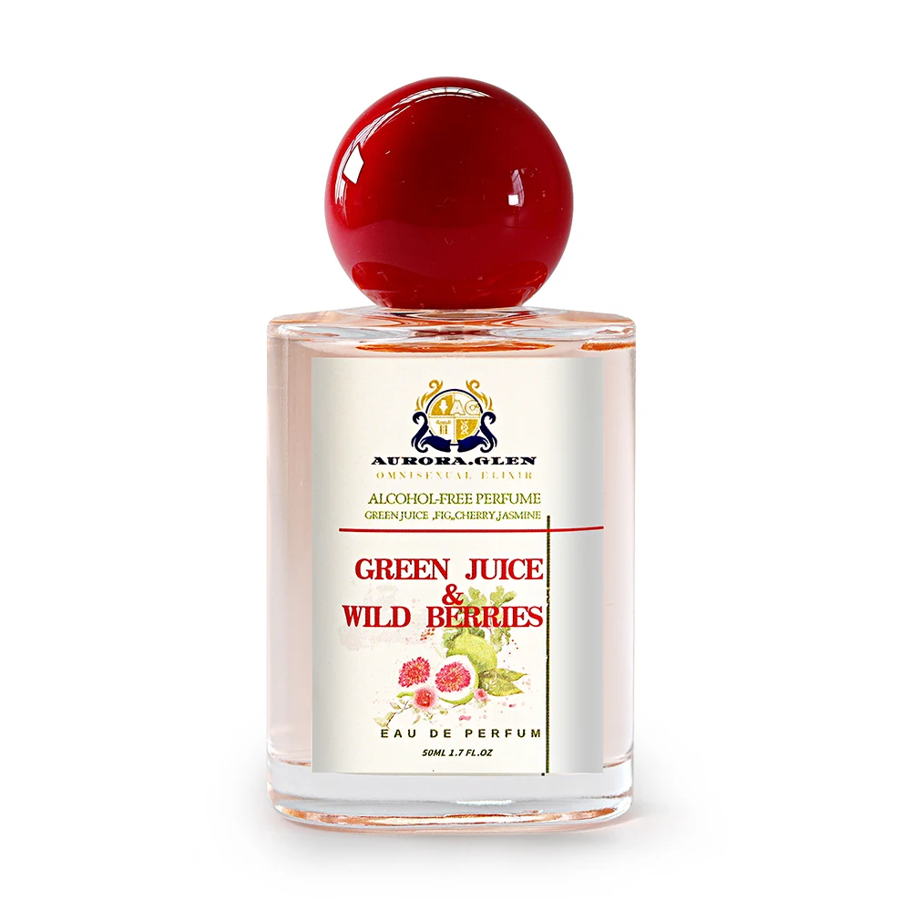 Фото Green Juice Wild BerrieЖенский свежий цветочный летний парфюм без спирта с жасминовым мускусом Янтарный зеленый аромат древесины Фруктовые духи №4