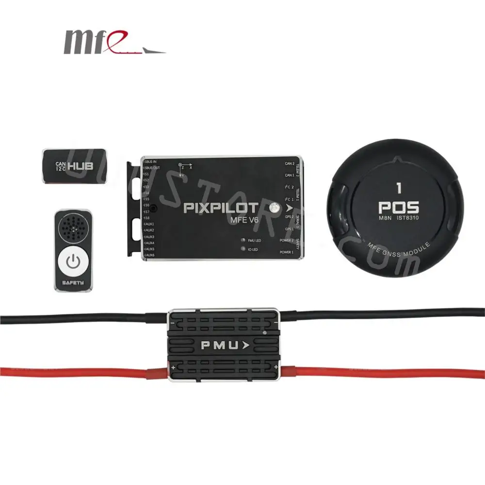 

Makeflyeasy PixPilot V6 управление полетом воздушной съемки Pixhawk управление полетом с открытым исходным кодом VTOL UAV