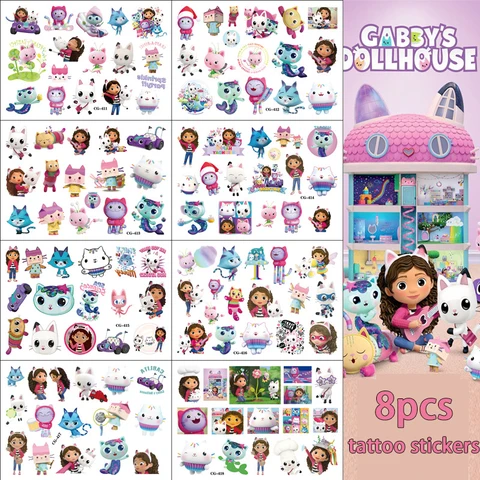 Одноразовые наборы посуды для вечеринки Gabby Dollhouse