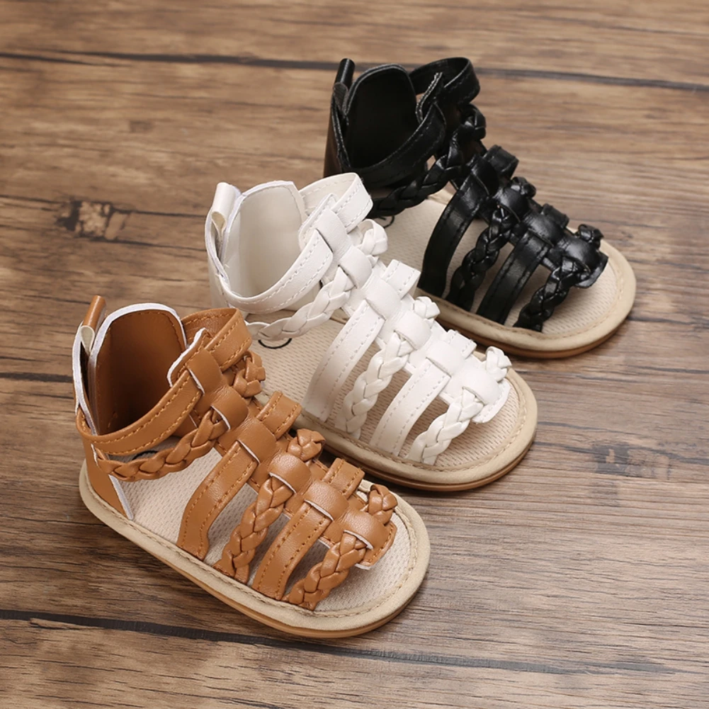 

Baywell/летние сандалии из искусственной кожи с бантом; Удобная и стильная пляжная обувь для маленьких девочек 0-18 месяцев