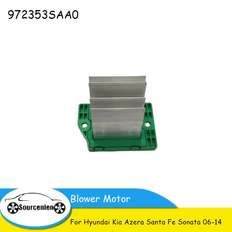 Сопротивление двигателя вентилятора радиатора для Hyundai Kia Azera Santa Fe Sonata 06-14 TS Sedona