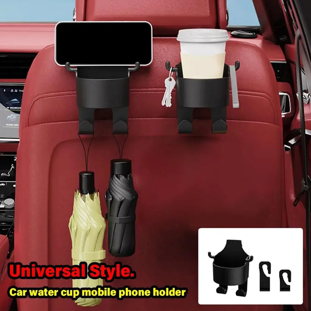 

Автомобильный крючок для хранения, держатель для телефона, подвесной автомобильный держатель на заднее сиденье, 1 шт., автомобильные внутренние держатели для воды, держатель для напитков, бутылки для хранения W6K7