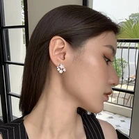 timeless wonder shiny zirconia geo star stud earrings for women designer jewelry gothic ins kpop gift rare trendy top fancy 4324