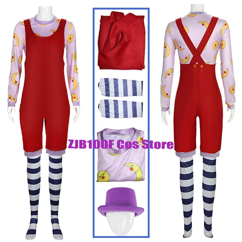 Женский клоун косплей аниме костюм для ролевых игр рабочая форма клоуна