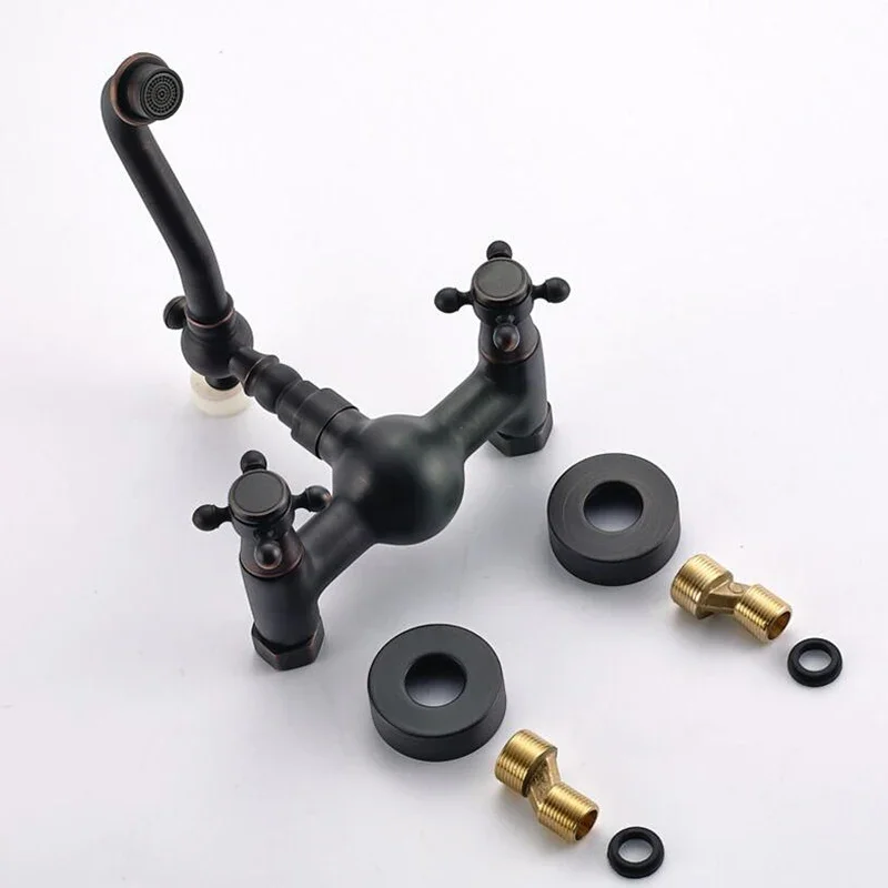 Смеситель Vidric медный для ванной комнаты кран горячей и холодной воды с масляной