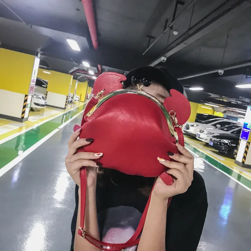 Сумки для женщин новый европейский стиль модная милая сумка-краб сумка через