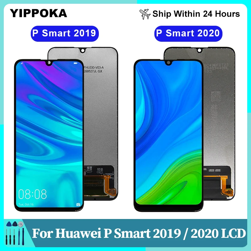 Оригинальный ЖК-дисплей 6 21 дюйма для Huawei P Smart 2019 дисплей 2020 с сенсорным экраном и