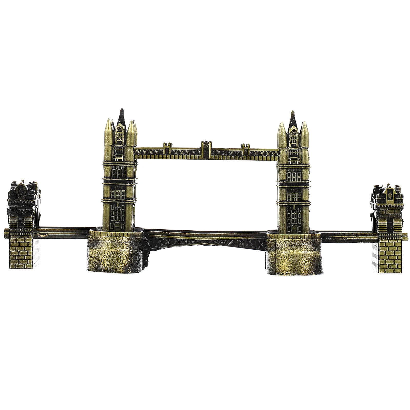 

Thames Bridge Model Desktop Tower Craft Home Ornament Ornaments Alloy Architectural Decor Travel