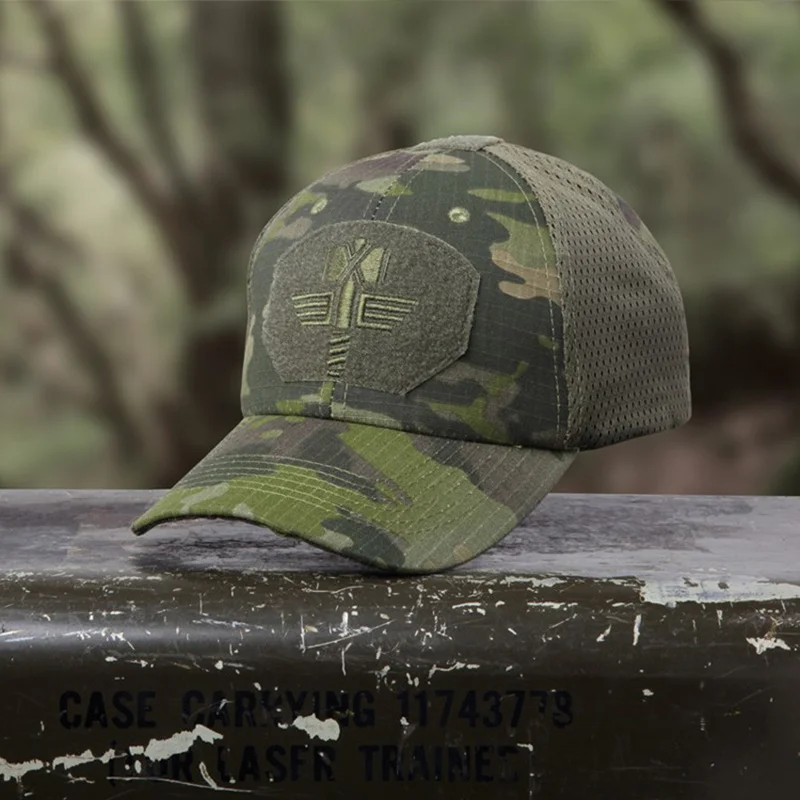 

Multicam Arid Tactical Baseball Cap MCA Mesh 65/35 Ripstop Material Hat Outdoor Camo Sport Hunting Caps