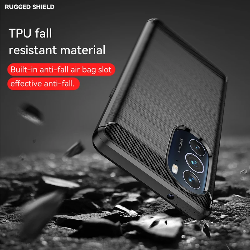 For Motorola Moto Edge Plus Case Silicone Fiber Soft TPU Cover For Motorola Edge Plus Cover Moto Edge Plus 2022 30 Pro X30 Case
