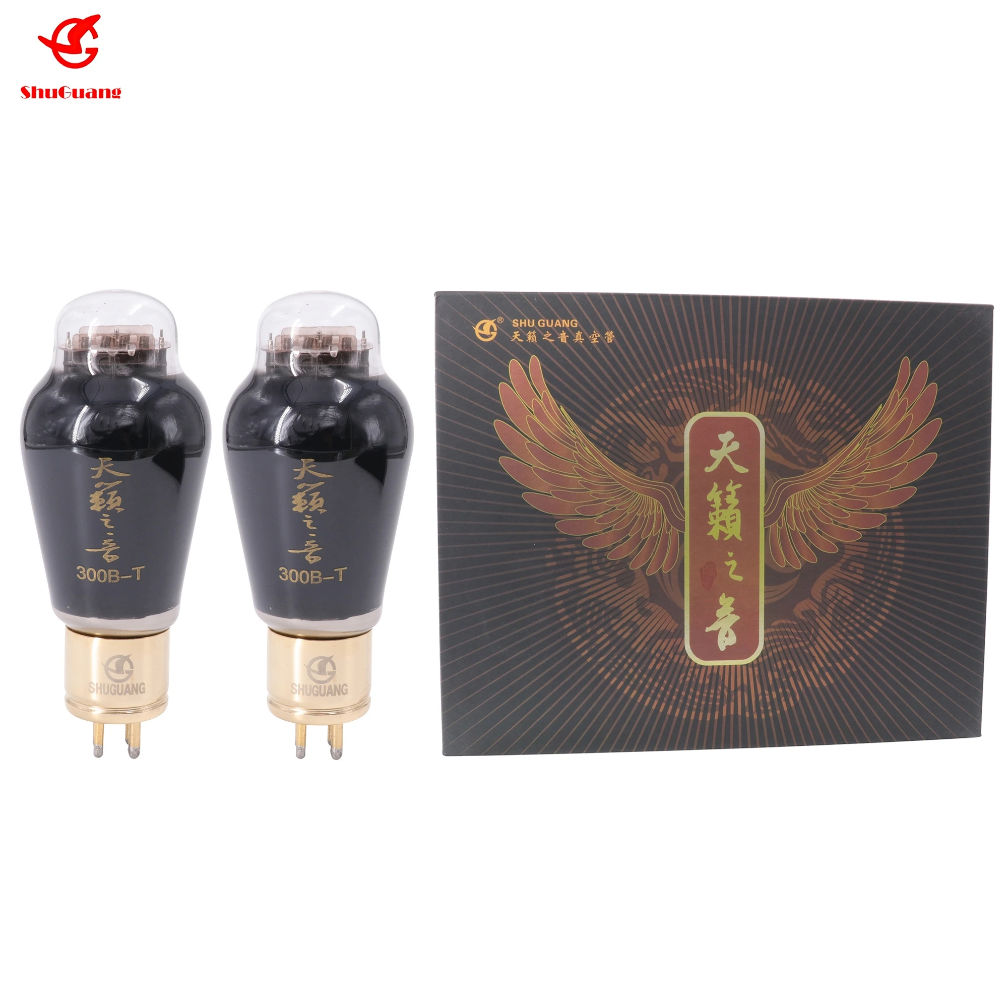 Фото SHUGUANG 300B-T Лампа питания для вакуумной лампы Замена 300B 4300B 7300B WE300B HIFI Аудиоклапан Электронный ламповый усилитель Комплект DIY №1