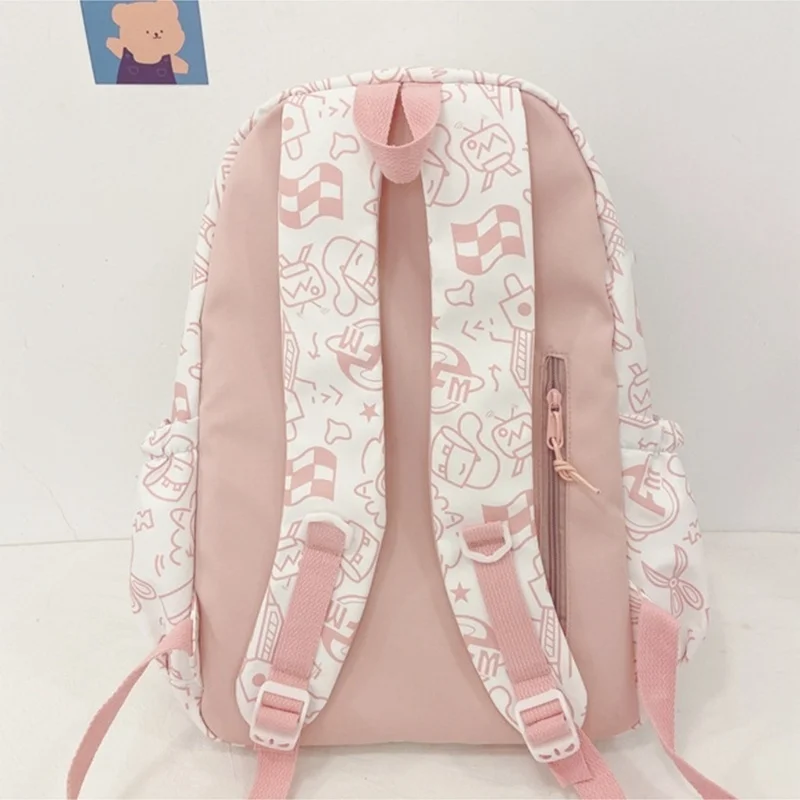 

Japanese Style Laptop Backpack Large Capacity School Bag Book Bag